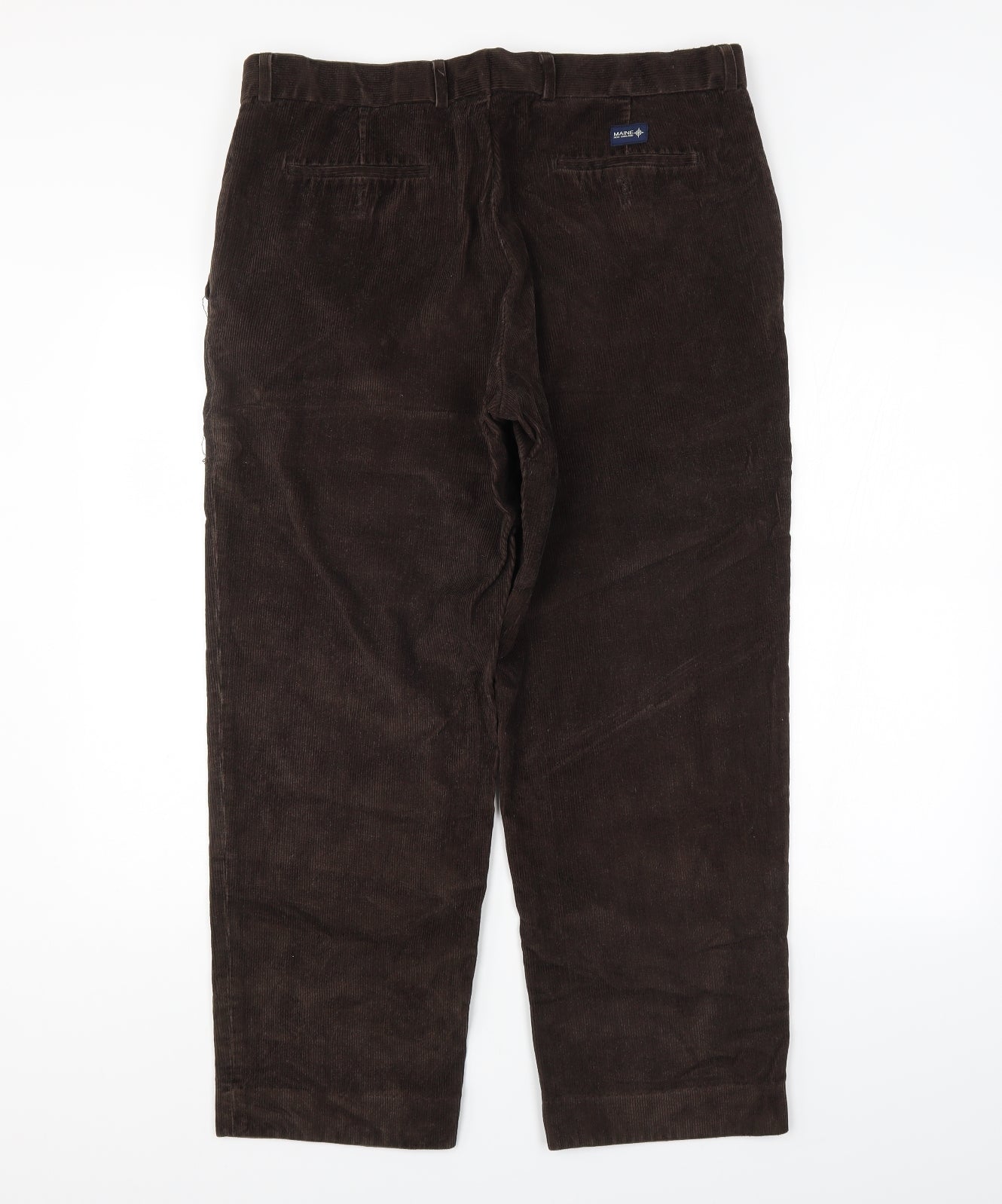 Maine Mens Brown   Trousers  Size 36 L28 in