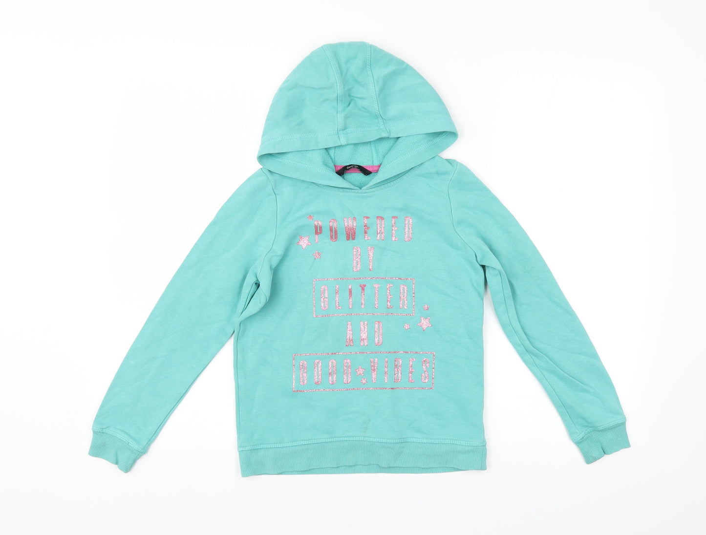 George Girls Blue   Pullover Hoodie Size 9-10 Years