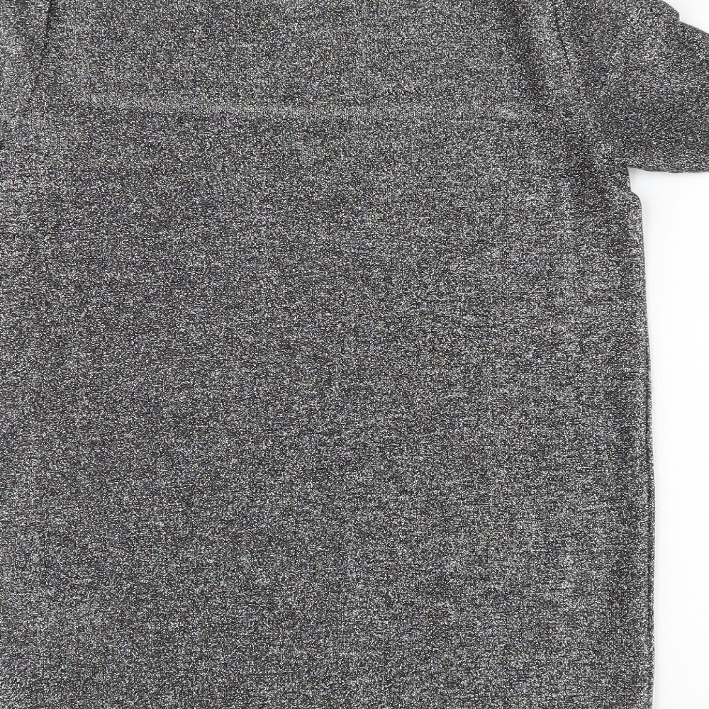 VERO MODA Womens Silver   Basic Blouse Size XS
