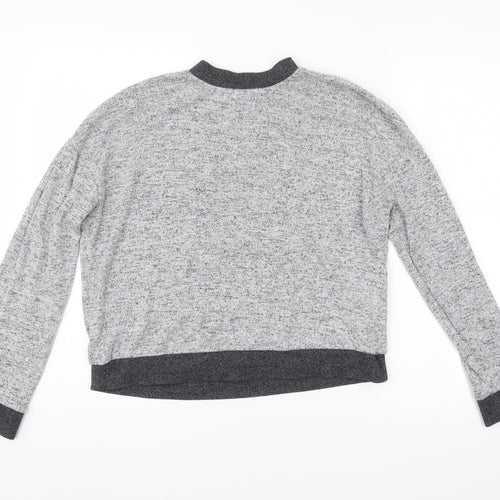 Topshop Womens Grey   Pullover Jumper Size 10
