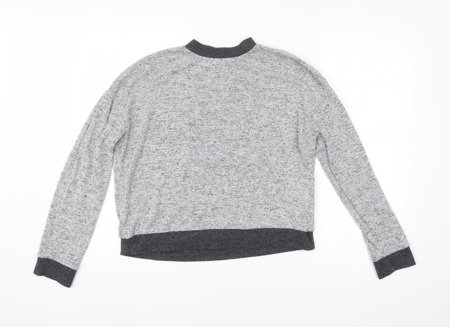 Topshop Womens Grey   Pullover Jumper Size 10