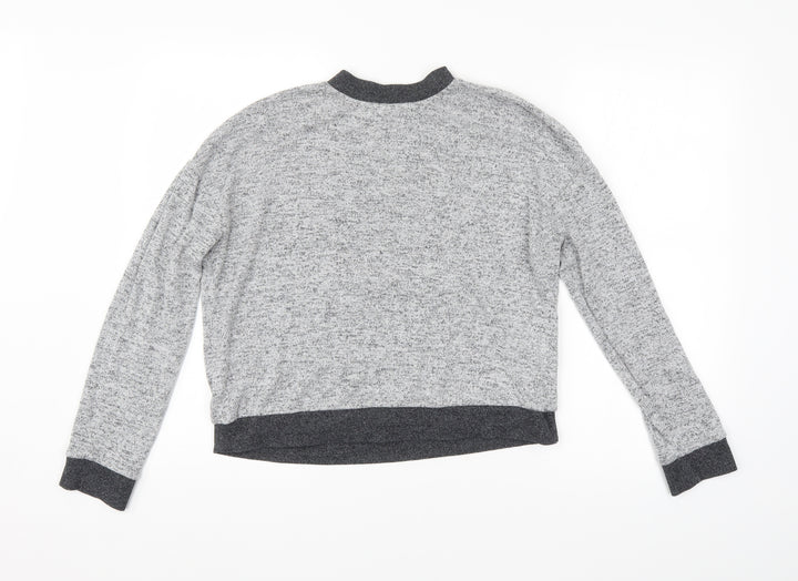Topshop Womens Grey   Pullover Jumper Size 10