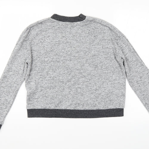 Topshop Womens Grey   Pullover Jumper Size 10