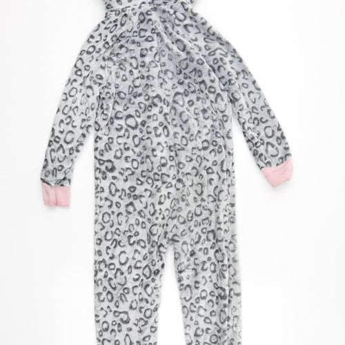 NEXT Girls Grey Animal Print   One Piece