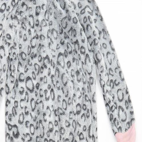 NEXT Girls Grey Animal Print   One Piece