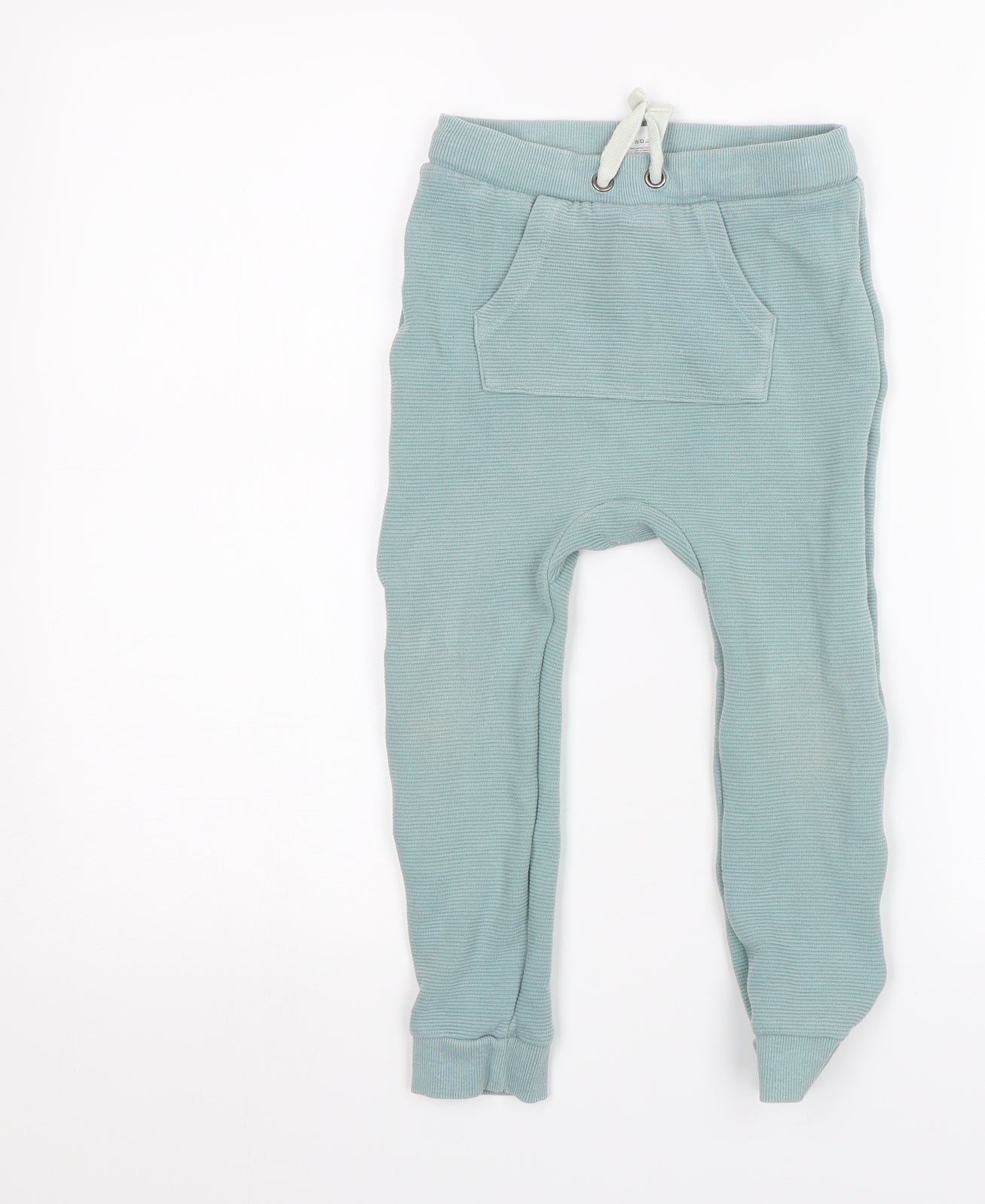 TU Boys Green   Sweatpants Trousers Size 4-5 Years