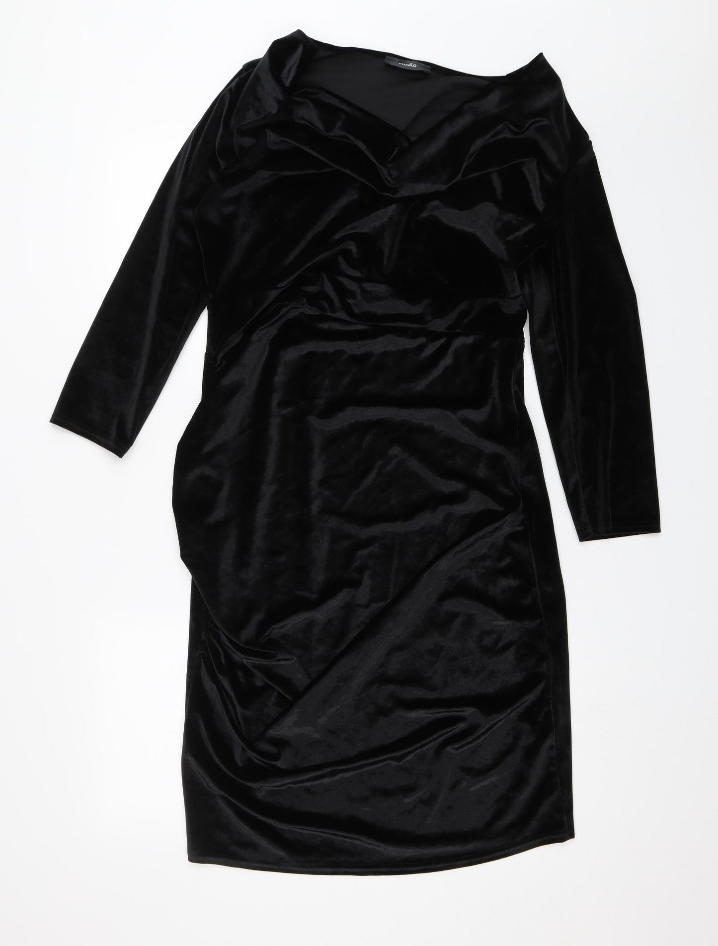 Studio Womens Black   Pencil Dress  Size 16