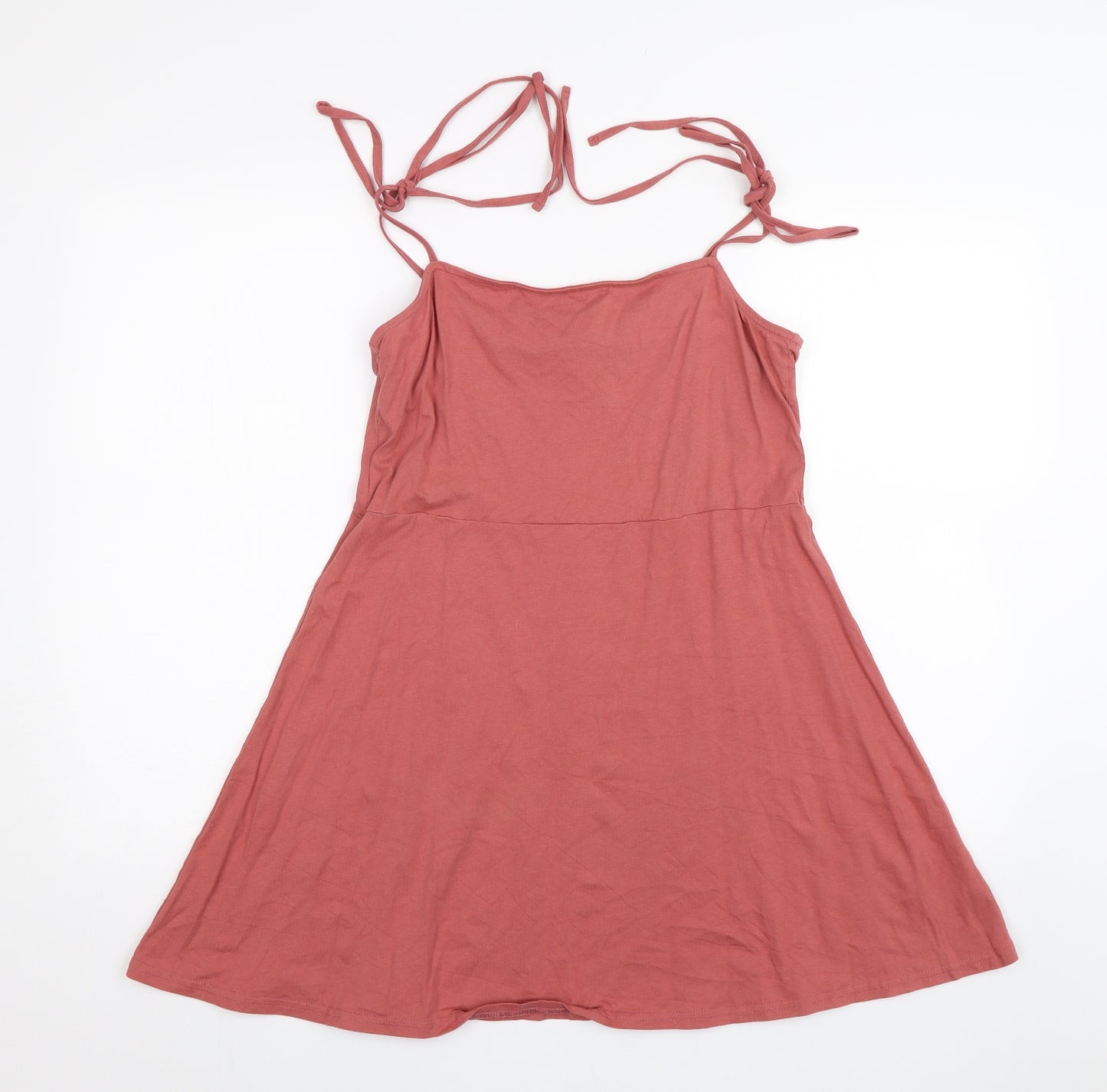 ASOS Womens Pink   Skater Dress  Size 16