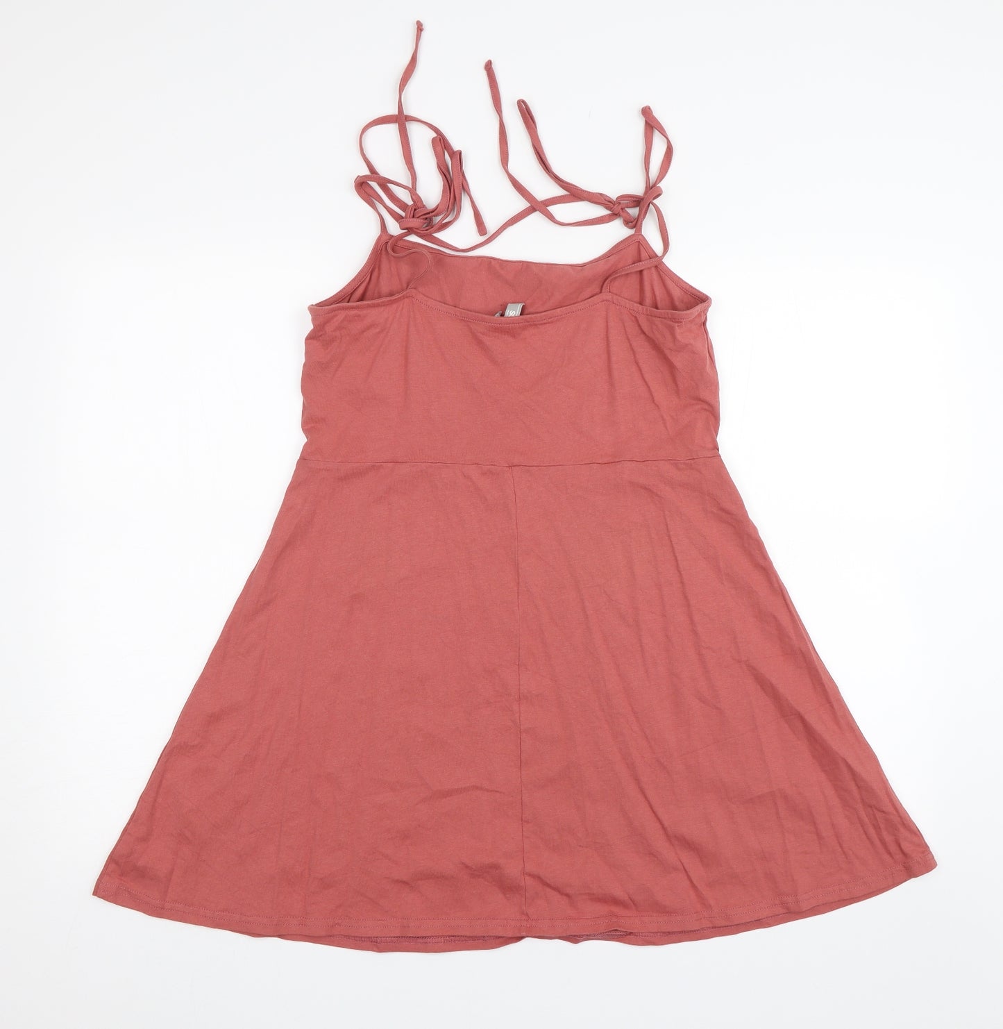 ASOS Womens Pink   Skater Dress  Size 16