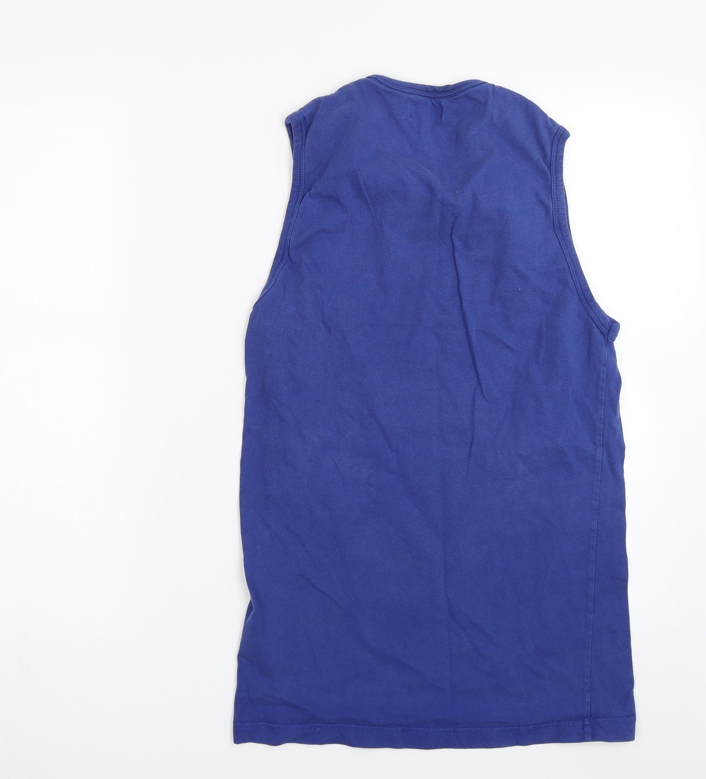 Easy Mens Blue    T-Shirt Size S