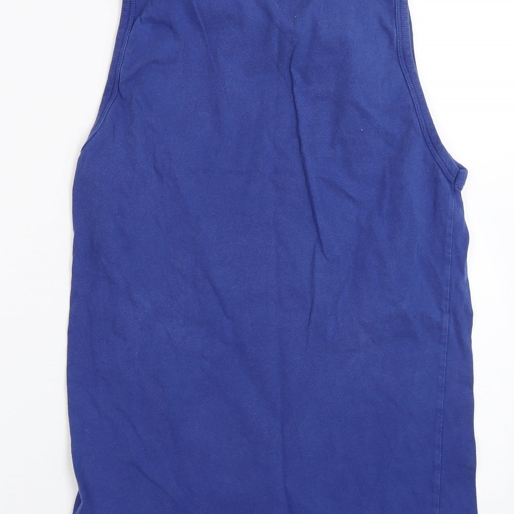 Easy Mens Blue    T-Shirt Size S