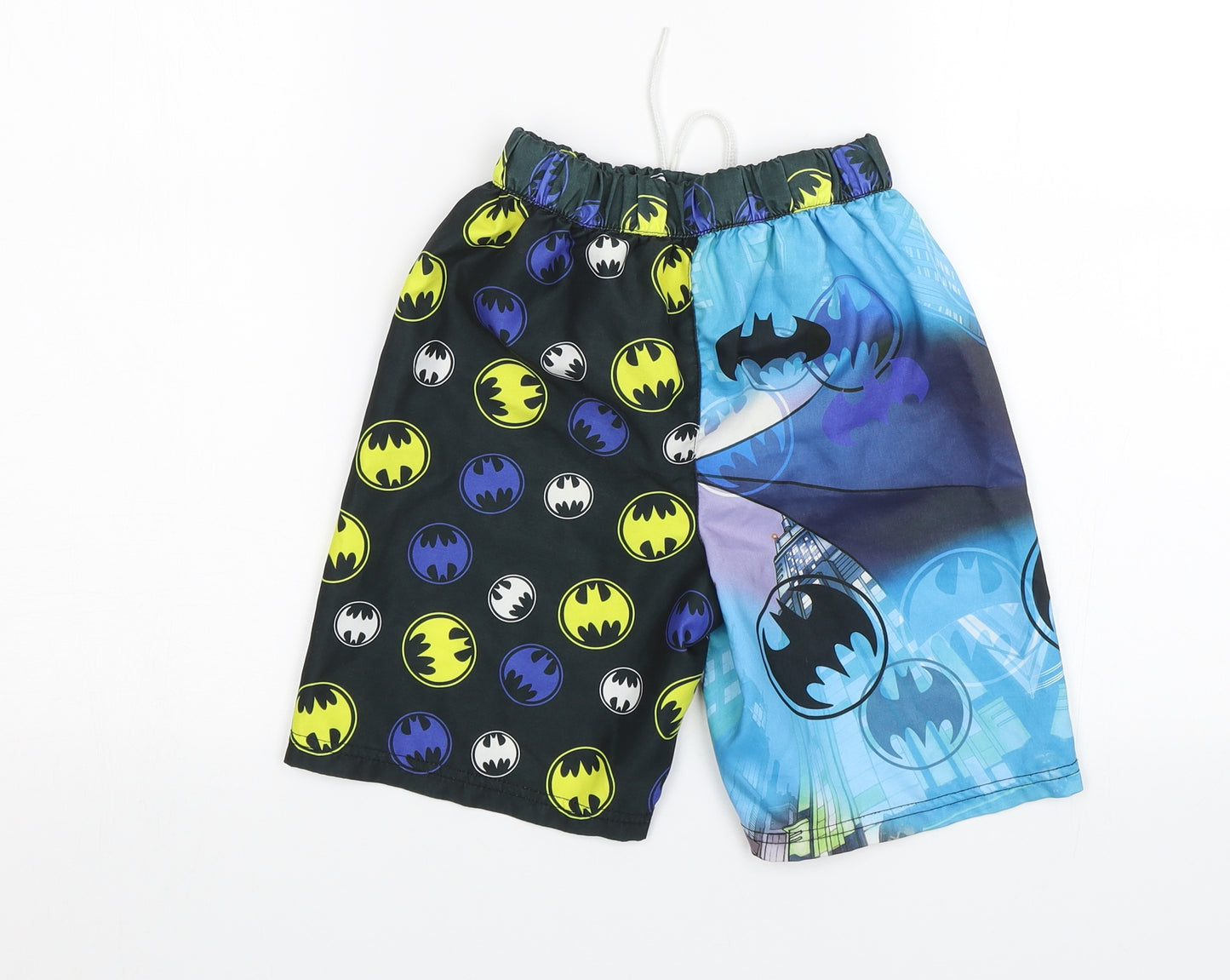 Batman Boys Blue   Bermuda Shorts Size 7-8 Years - Batman