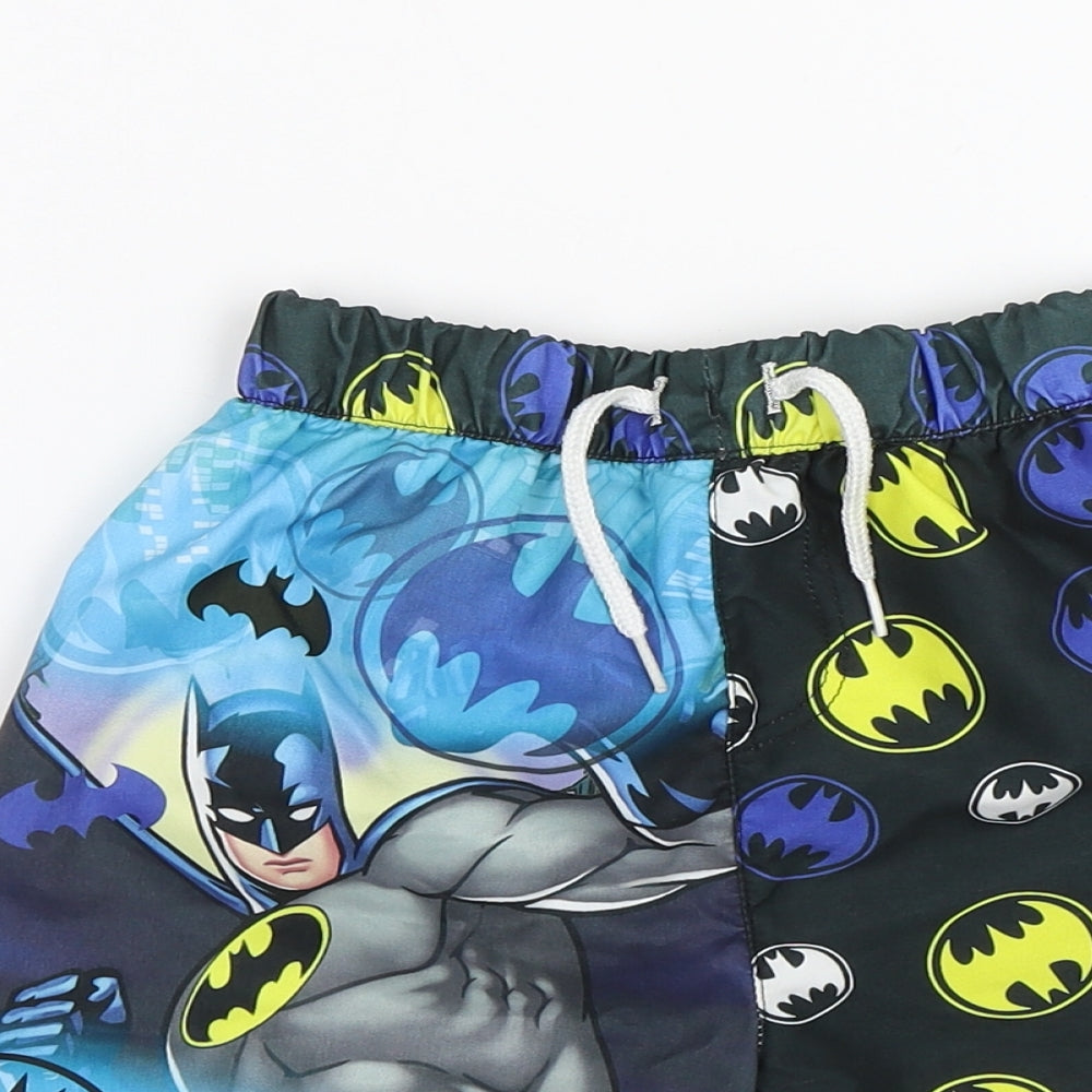 Batman Boys Blue   Bermuda Shorts Size 7-8 Years - Batman