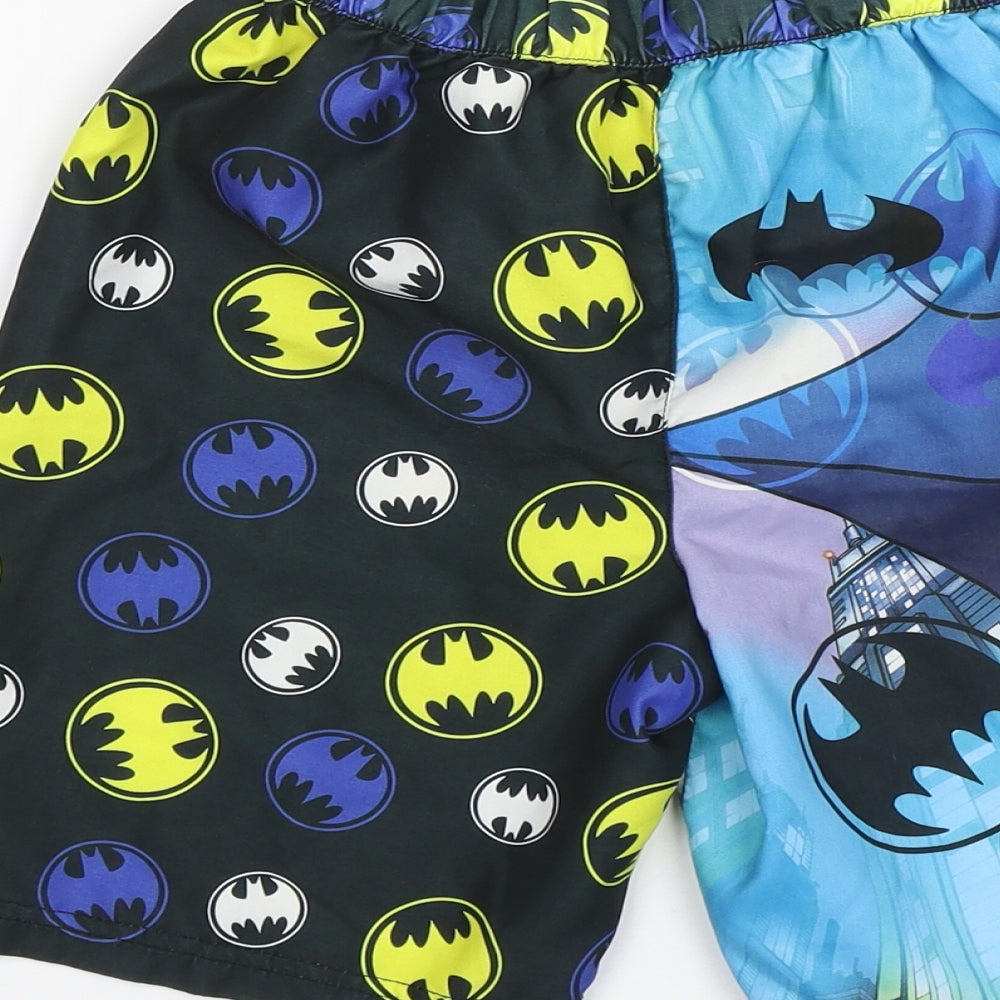 Batman Boys Blue   Bermuda Shorts Size 7-8 Years - Batman