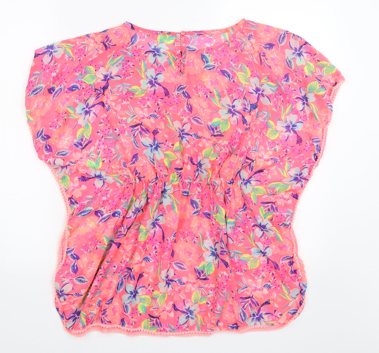 Primark Girls Pink Floral  Shift  Size 11-12 Years