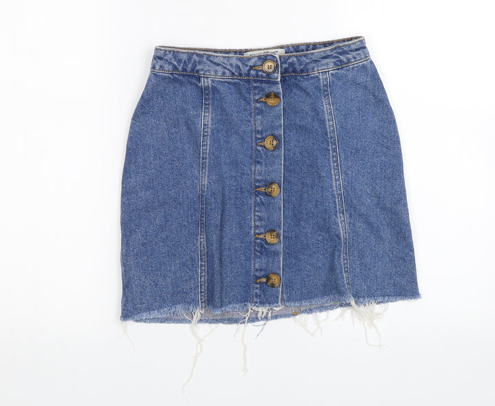 New Look Girls Blue   Mini Skirt Size 12 Years