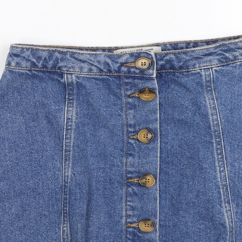 New Look Girls Blue   Mini Skirt Size 12 Years