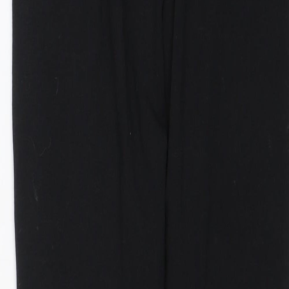 Pink Soda Womens Black   Jogger Leggings Size 4 L25 in - Waist 18in