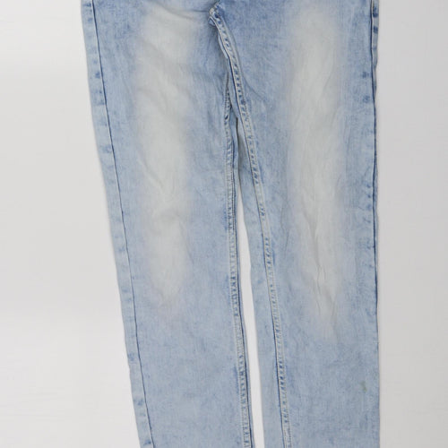 Review Womens Blue   Skinny Jeans Size 29 in L31 in
