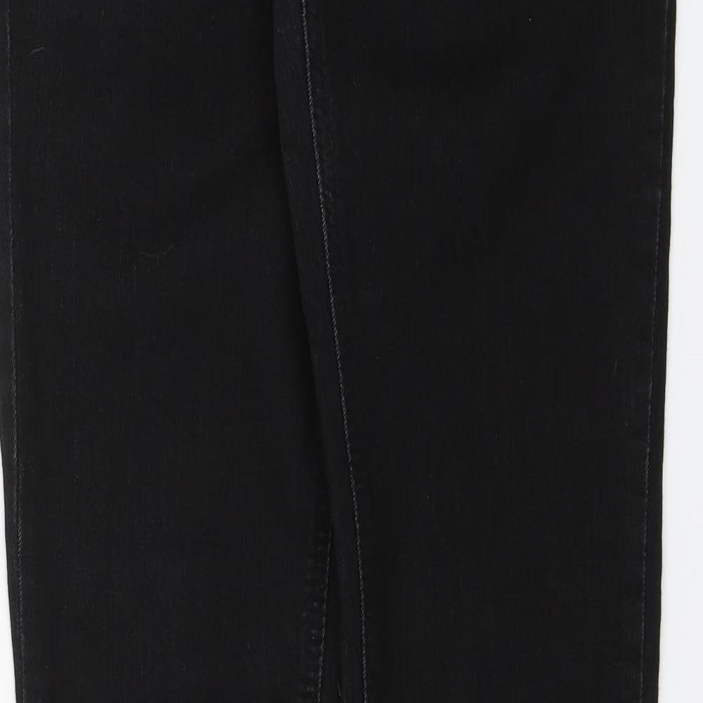 Denim Co. Womens Black   Skinny Jeans Size 12 L32 in