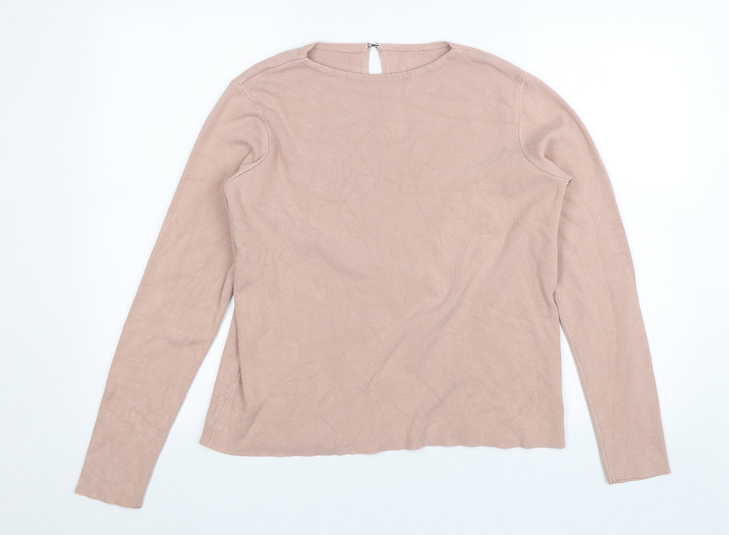 Warehouse Womens Pink   Pullover Jumper Size 16