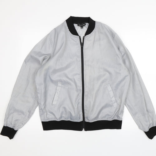 PRETTYLITTLETHING Womens Grey   Jacket  Size 16