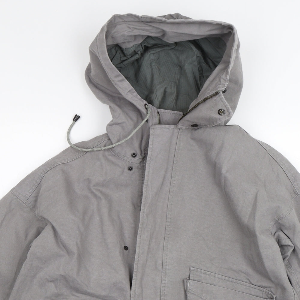 Comptoir des Cotonniers Womens Grey   Overcoat Jacket Size 8  - Size 1