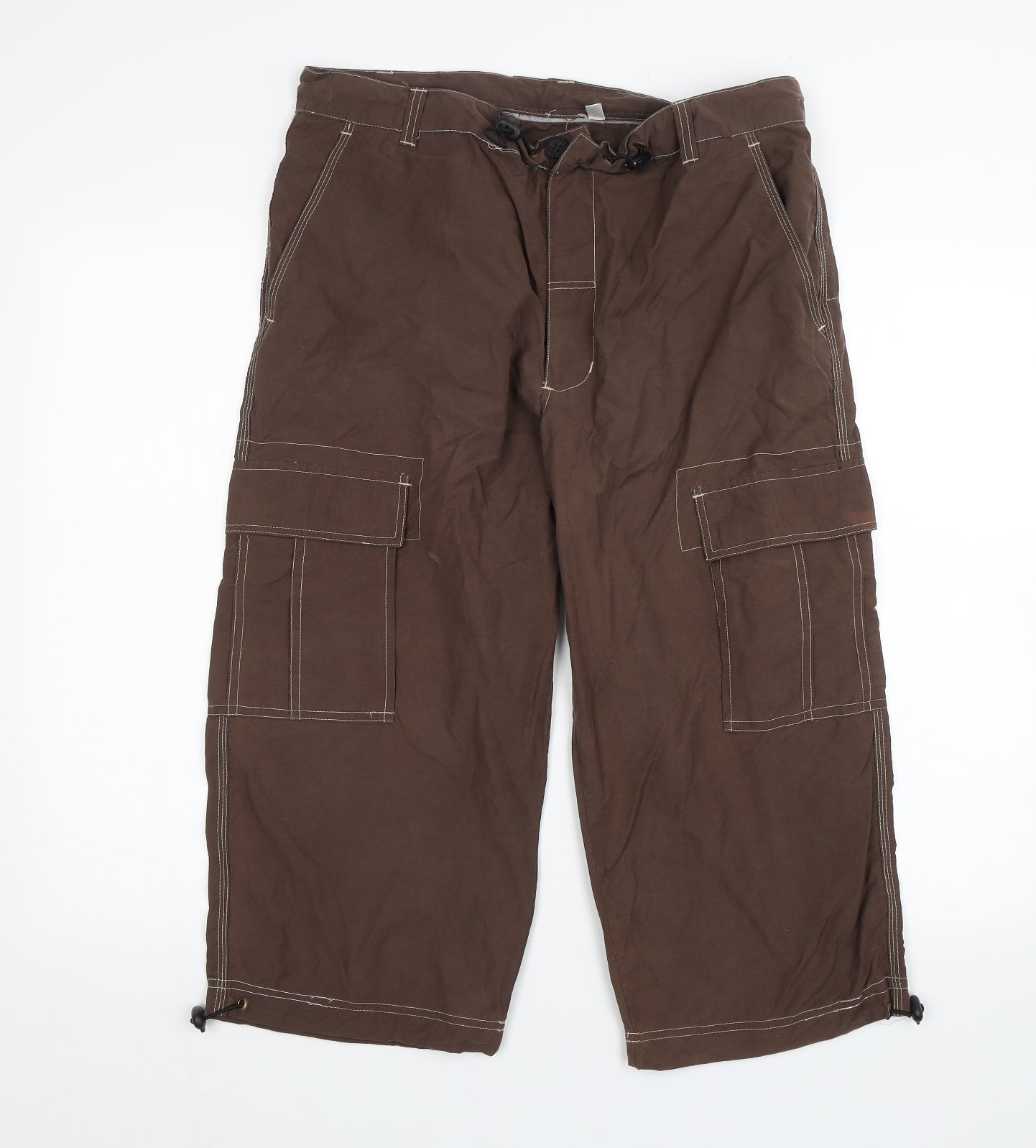 Diesel Mens Brown   Bermuda Shorts Size 32 in