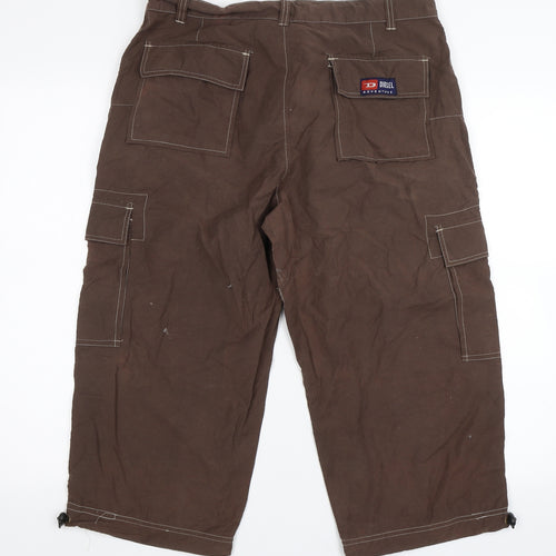 Diesel Mens Brown   Bermuda Shorts Size 32 in