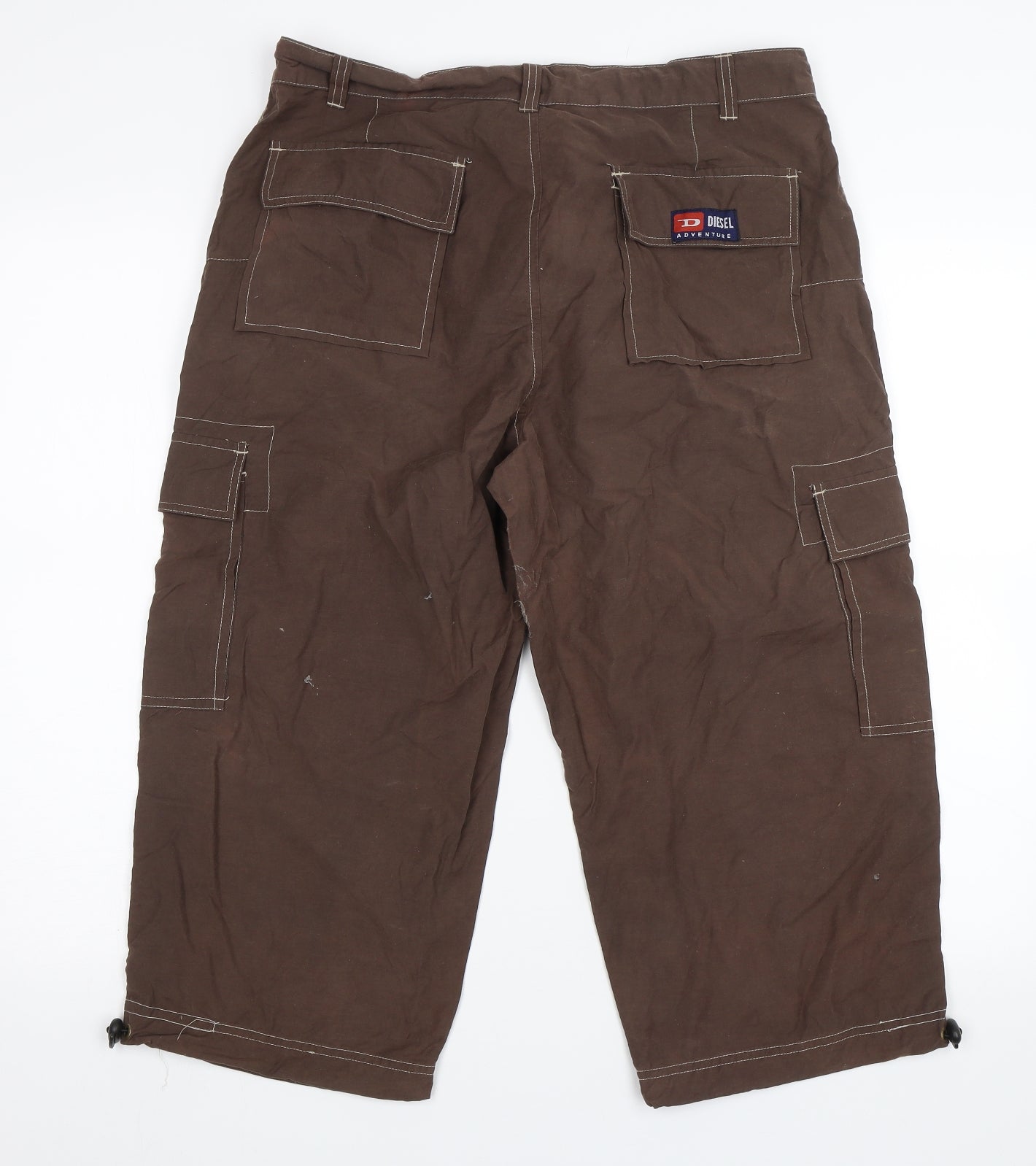 Diesel Mens Brown   Bermuda Shorts Size 32 in