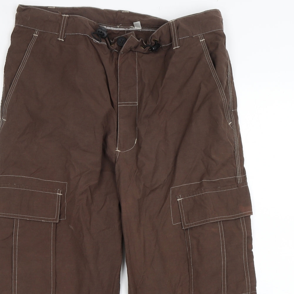 Diesel Mens Brown   Bermuda Shorts Size 32 in