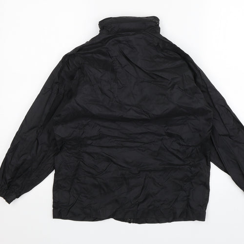 Donnay Boys Black   Rain Coat Jacket Size 5-6 Years