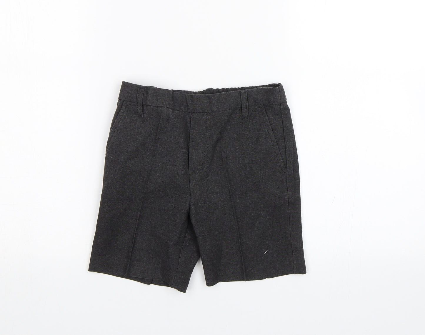 TU Boys Black   Chino Shorts Size 5 Years