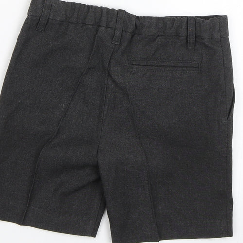 TU Boys Black   Chino Shorts Size 5 Years