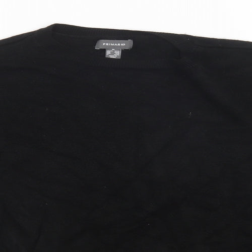 Primark Womens Black   Pullover Jumper Size M
