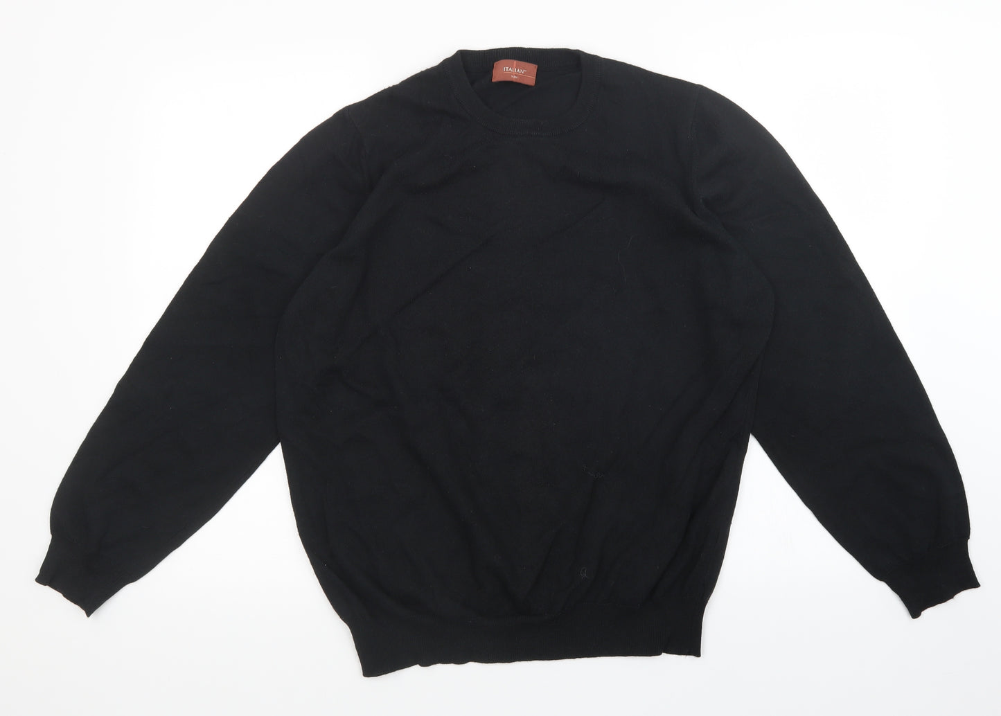 M&S Mens Black   Pullover Jumper Size L