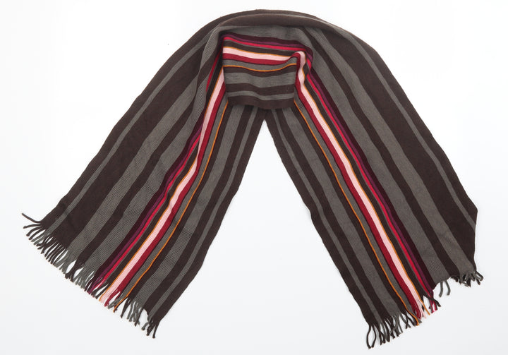 Preworn Womens Multicoloured Striped   Scarf