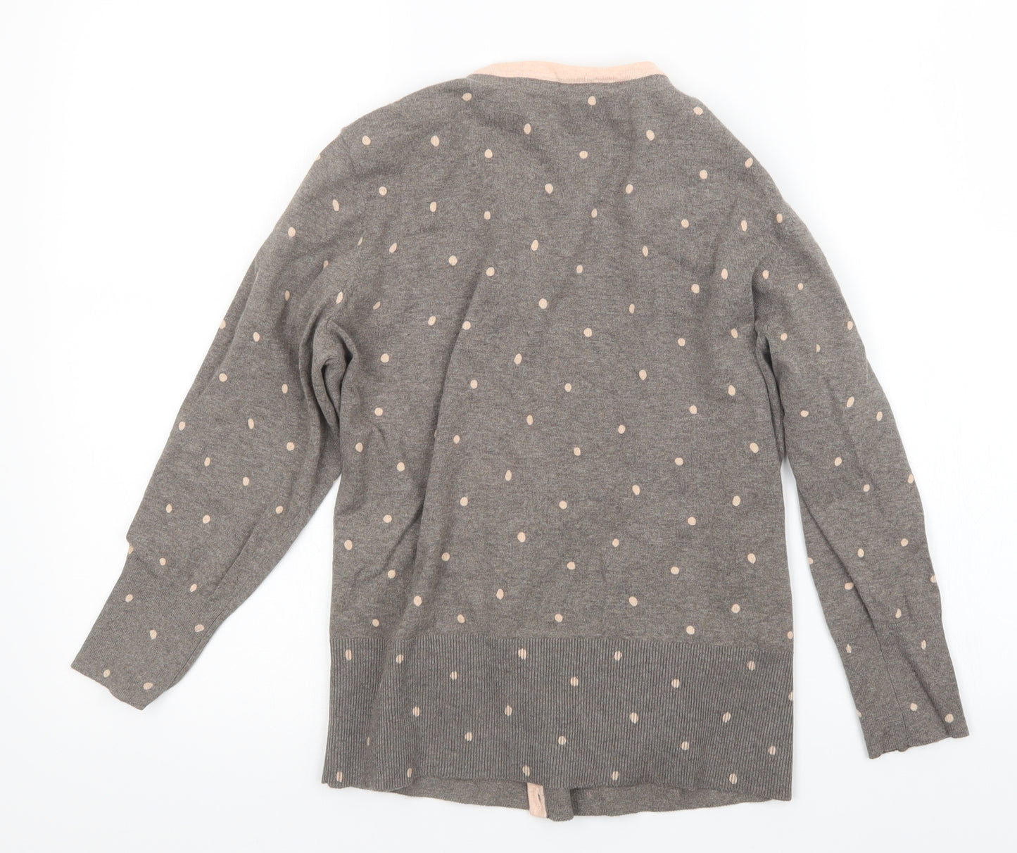 Laura Ashley Womens Multicoloured Polka Dot  Cardigan Jumper Size 14