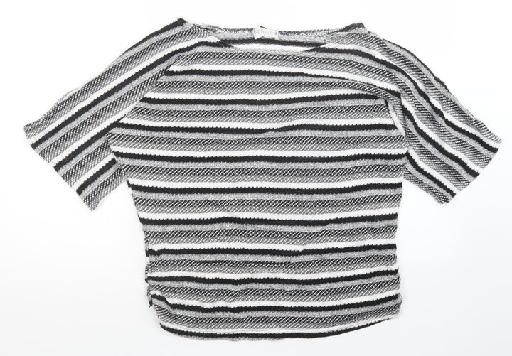 Apricot Womens Multicoloured Striped  Pullover Jumper Size 14