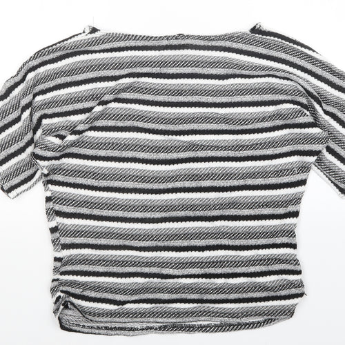 Apricot Womens Multicoloured Striped  Pullover Jumper Size 14