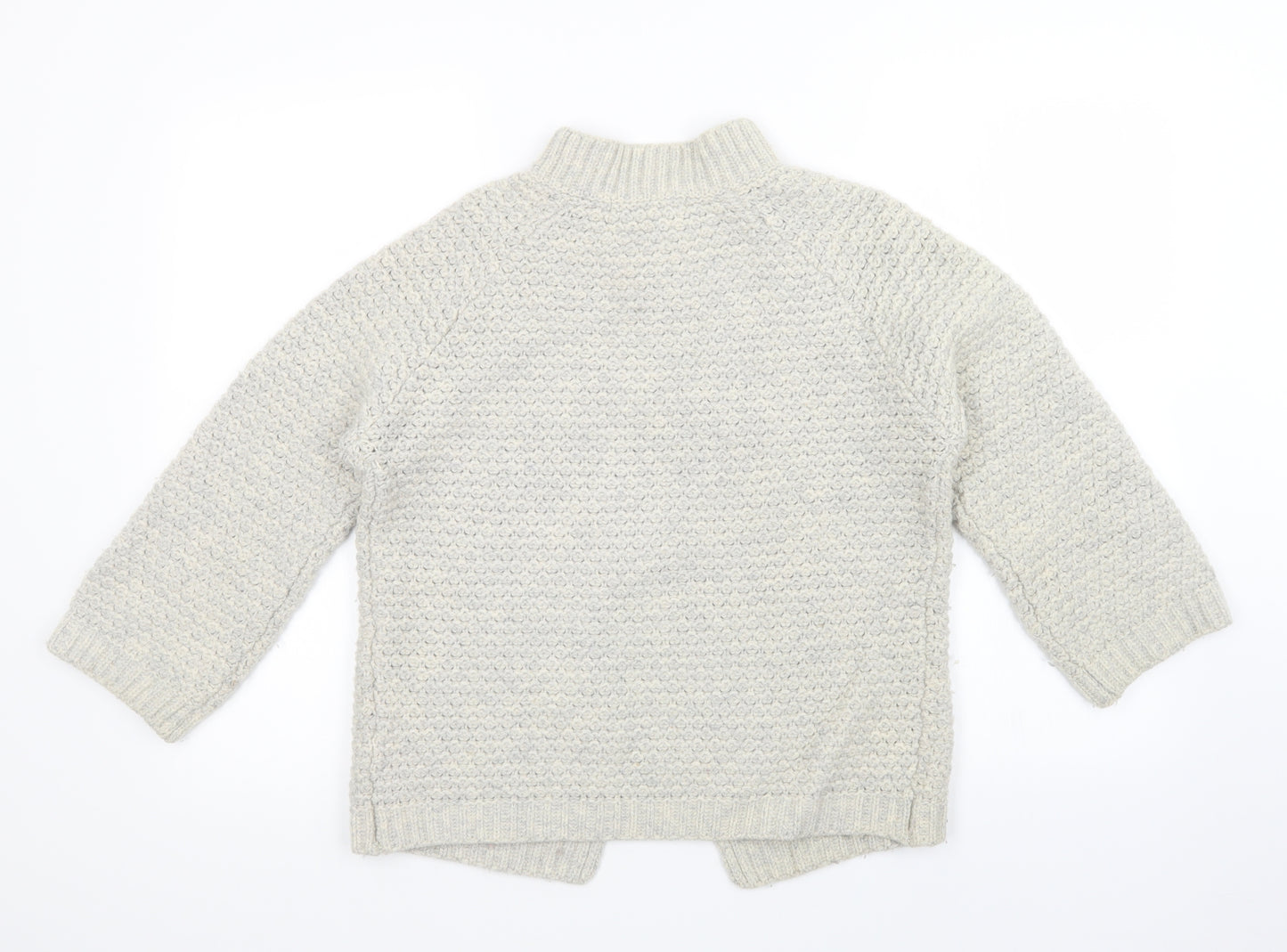 Zara Womens Beige   Cardigan Jumper Size L