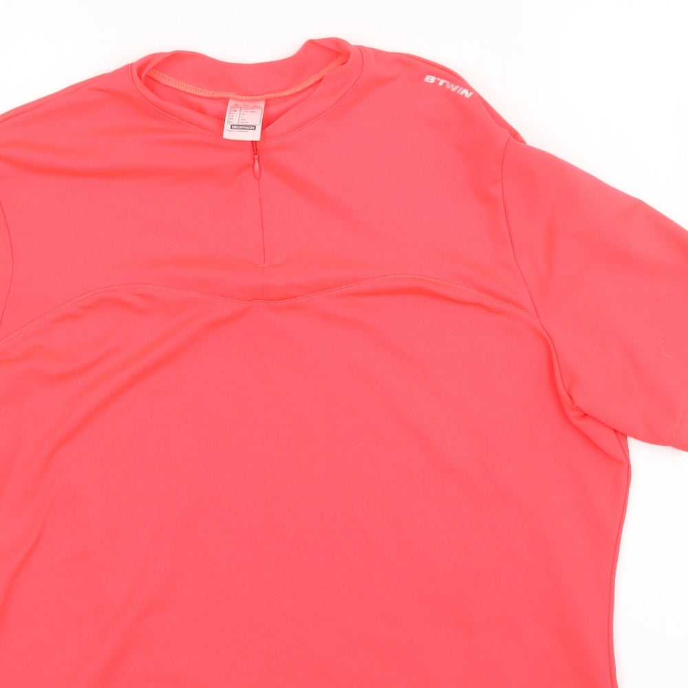 DECATHLON Womens Pink   Camisole T-Shirt Size L
