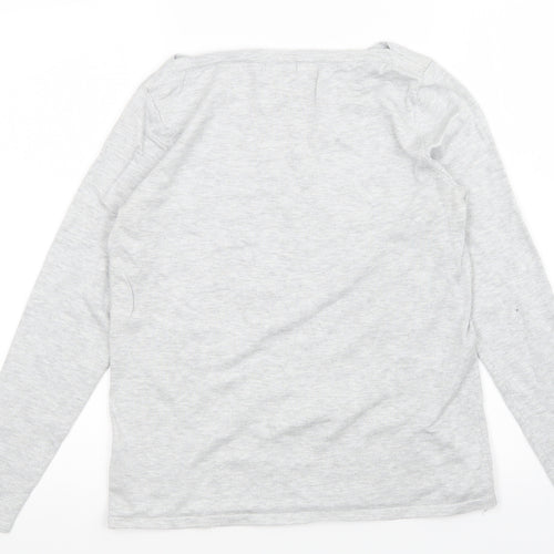 M&Co Womens Grey   Pullover Jumper Size 12