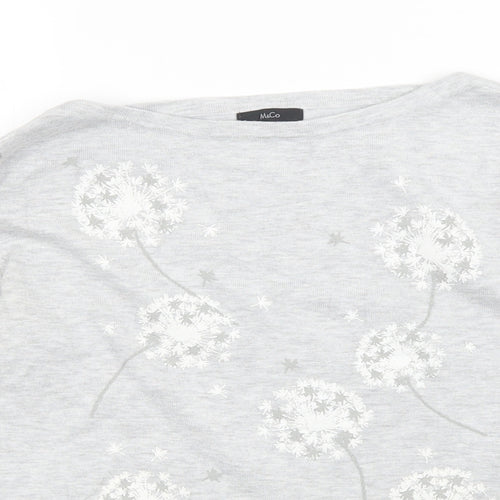 M&Co Womens Grey   Pullover Jumper Size 12