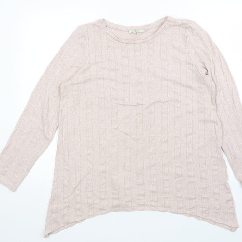 George Womens Pink   Pullover Jumper Size L