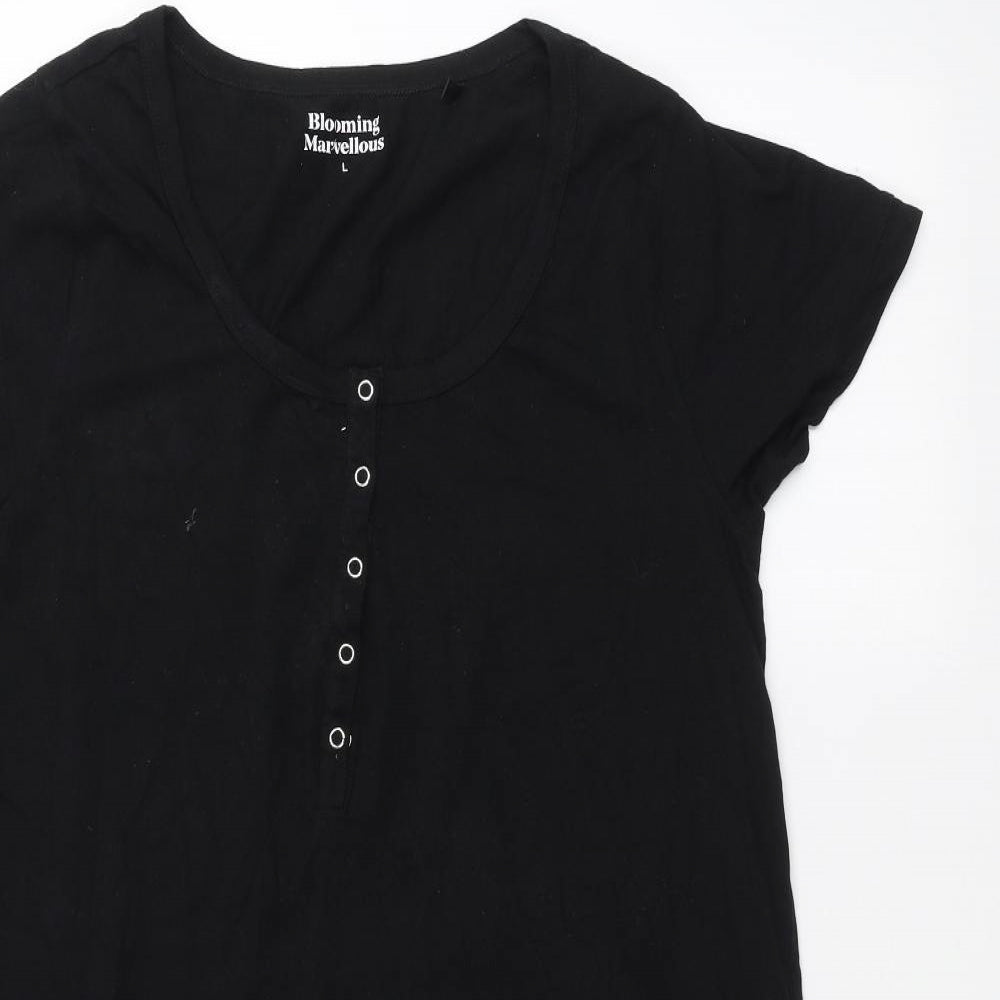 Blooming Marvellous Womens Black   Basic T-Shirt Size L