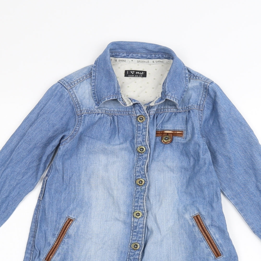 NEXT Girls Blue   Jacket  Size 6 Years