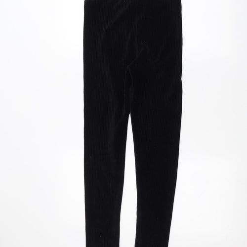 M&Co Girls Black   Sweatpants Trousers Size 11-12 Years