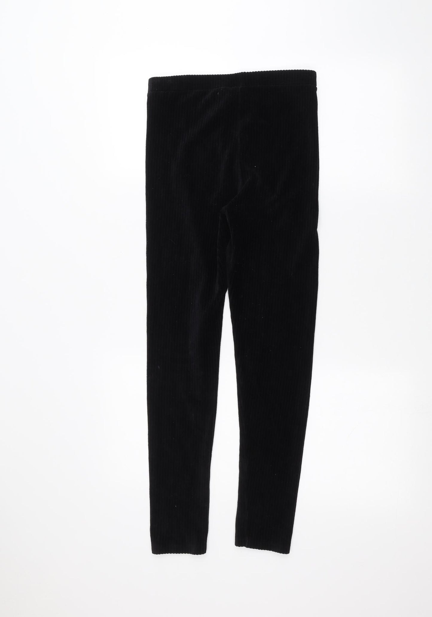 M&Co Girls Black   Sweatpants Trousers Size 11-12 Years