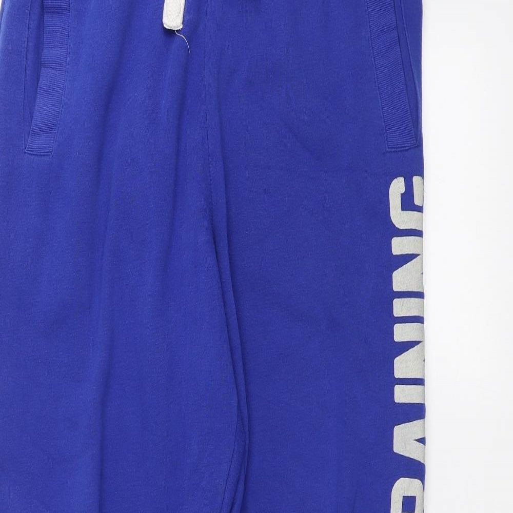 oxylane Mens Blue   Sweatpants Trousers Size XL L28 in